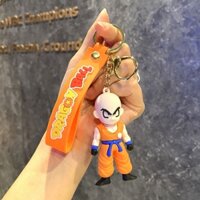 Móc Khóa krilin - Dây móc dài : 9.5cm - Mô Hình Cao : 7.6cm - Nặng : 50gram - No Box : bọc túi OPP K79-T6-S14