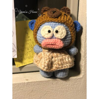 Móc khoá len Cá Hề cosplay capybara bằng len ngộ nghĩnh | Yumi’ss House