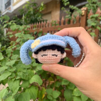 móc khoá len mochi joshua seventeen đội mũ cinnamoroll | sản phẩm thủ công |