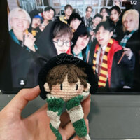 móc khoá len mochi seventeen bận đồ harry potter | sản phẩm thủ công