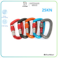 Móc khóa leo núi an toàn Carabiner 25KN- 2500KG