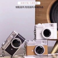 Móc Khóa Máy Ảnh Nhỏ Phát Sáng Cho Nam Và Nữ Hợp Thời Trang Hip Hop Nổi Tiếng Trên Mạng Douyin Máy Ảnh Đèn Flash Cổ Điển
