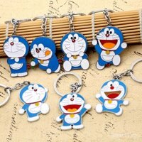Móc khóa mèo hoạt hình kim loại Doraemon màu xanh béo quà tặng tùy chỉnh sự kiện quà nhỏ mặt dây chuyền cá nhân hóa mèo