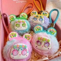 Móc khoá mèo Mexico dễ thương, móc chìa khoá gấu bông cute quà tặng phụ kiện túi xách set 4 con