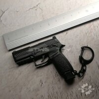 móc khóa mô hình nhựa 1:3 P320 pubg csgo gta free fire đột kích - tunghondaGamer