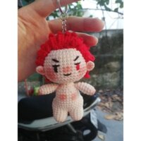 [Móc khóa mochi len] Móc khóa Vinny handmade.