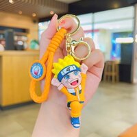 Móc Khóa Naruto dơ tay - Dây móc dài : 9.5cm - Mô Hình Cao : 7cm- Nặng : 50gram - No Box : bọc túi OPP - K78-T3-S8