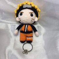 móc khóa Naruto len