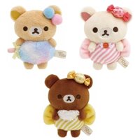 Móc Khóa Nhồi Bông Hình Rilakkuma Dễ Thương