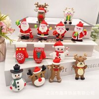 Móc khoá noel dễ thương nhiều hình vớ, cây thông, ông già noel