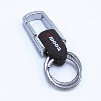 Móc khóa OMUDA 3745 - Móc Khóa Thép Gài Thắt Lưng Móc Khóa Ô Tô Xe Máy Mã OMD3745 - Nâu