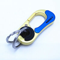 Móc Khóa OMUDA 3754 Mạ Vàng - Móc Khóa Cao Cấp Kiểu Dáng Cổ Điển Âu Mỹ Móc Khóa Ô Tô Xe Máy  - Xanh