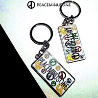 Móc khóa PEACEMINUSONE AMSTERDAM logo COUP