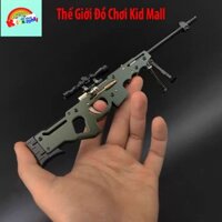 Móc khoá PUBG mô hình súng AWM AKM K98 AK M416 M249 M16A4 có thể phóng nịt, tặng sẵn dây nịt