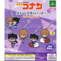 Móc khoá PVC nhân vật Conan & Haibara