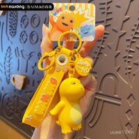 Móc khóa rồng sữa Kiss chính hãng, dễ thương, thời trang, mặt dây chuyền xe hơi, trang trí ba lô cho phụ nữ, móc khóa nổi tiếng trên internet