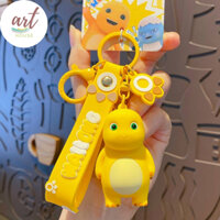 Móc Khóa Rồng Sữa Vàng Nailong Quà Tặng Treo Túi_ArtHouse