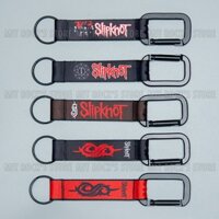 Móc khoá Slipknot - Móc khoá Carabiner - Móc khoá treo hình ban nhạc rock - Móc khoá cài - Móc khoá Thái Lan