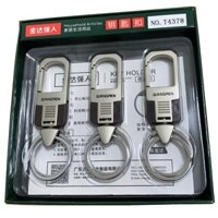 Móc khóa Strongman chính hãng, móc khóa xe cho nam và nữ, mặt dây chuyền kim loại sáng tạo, nhẫn đôi, quà tặng tinh tế cho nam