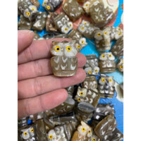 móc khoá sừng trâu trắng