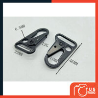 Móc khoá tam giác bầu lọt lòng 22mm - Phụ Kiện Làm Túi Đeo Bóp Ví Móc Khóa Da Handmade DIY