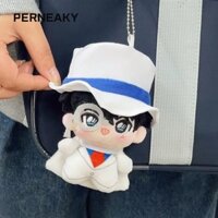 Móc khóa thám tử Conan PERNEAKY, Nhân vật hoạt hình Phantom Thief Kidd Doll Anime Đồ chơi sang trọng, Ngoại vi nhồi bông dễ thương Edogawa Conan Phụ kiện treo phụ kiện Lady