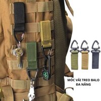 Móc khóa thắt lưng, móc treo balo tam giác dã ngoại, cắm trại, leo núi, đi bộ đường dài, hoạt động ngoài trời.