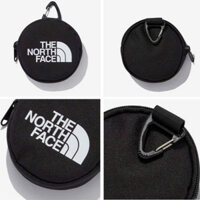 Móc khóa The North Face WL Round Mini 2 màu thời trang dùng đựng đồ nhỏ gọn