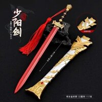 Móc Khóa Thiếu Dương kiếm Game Vĩnh Kiếp Vô Gian mô hình trưng bày 22cm.