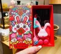 Móc khóa Thỏ Gadient Rabbit Quà Tặng Treo Túi Ba lô Cặp táp Hàng chính hãng