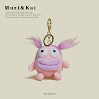 Móc Khóa Trang Trí Túi Xách Hình Muzikai Miệng To Dễ Thương