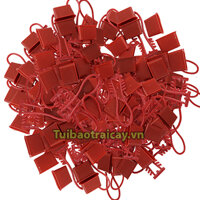 Móc khóa túi lưới nhựa màu đỏ /1KG