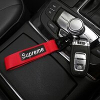 Móc khóa vải Supreme
