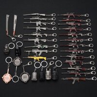 Móc khóa vật phẩm đồ chơi mô hình súng PUBG 16cm
