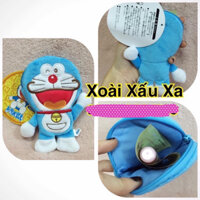 móc khoá ví tiền gấu bông Đoraemon tiện lợi dễ thương( kích thước: 13*6cm)