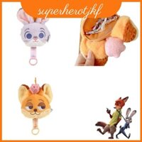 Móc khóa ví tiền xu sang trọng Disney Delightful Zootopia có đáng yêu và Judy Nick