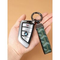 Móc khóa xe hơi, nhẫn treo nam, móc khóa răng chó Hàn Quốc, điều khiển từ xa BVLL, móc treo thắt lưng da tinh tế cá nhân hóa