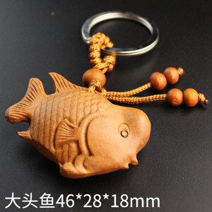 Móc khóa xếp hình táo 3D