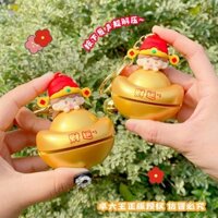 Móc khóa Yuanbao phát âm tài lộc Zhuo Da Wang chính hãng, đồ chơi giảm căng thẳng vui nhộn, mặt dây chuyền cặp đôi, bạn thân [djy]