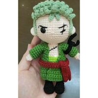 Móc khoá Zoro OnePiece len