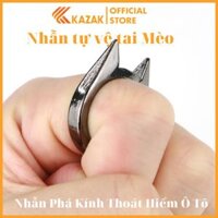 Móc Khuyên Chìa Khoá Tai Mèo Đa Năng Cute Nhẫn Tai Mèo Cute Chất Liệu Kim Loại Bền Đẹp Hợp Thời Trang Nhẫn Tai Mèo Kazak Shop