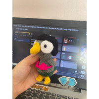 Móc len nhan vat goose goose duck ( độ mixi ) ( ảnh tự chụp)