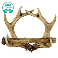 Mộc Mạc Hươu Nhung Treo Tường Giấy Vệ Sinh Nước Mỹ Nhựa Thủ Công Giấy Giá Để Đồ Trang Trí Nhà Cửa