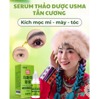 Mọc mi Tân Cương Usma Nuôi dưỡng nang lông, Kích thích mọc mi và mày nhanh, Dung tích 10ML