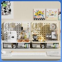 Móc Ngăn Kéo Loại Lỗ Ban Thẻ Nhỏ Đứng Màn Hình Để Bàn Thần Tượng Hộp Bảo Quản Bàn Văn Phòng Phẩm Tổ Chức Lưu Trữ