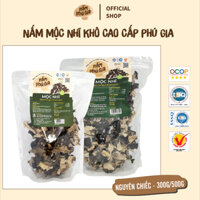 Mộc Nhĩ Khô Cao Cấp Phú Gia - Gói 100g/300g/ 500g