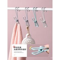 Móc nhỏ đa chức năng có dây treo cho quần áo và mũ trong phòng tắm, giá phơi chống gió, đồ dùng lưu trữ gia đình, kẹp quần áo