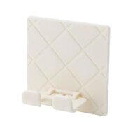 Móc Nhựa Cao Cấp Gắn Tường Treo Phích Cắm Điện, Móc Treo Đồ Đa Năng, Tiện Dụng Cho Gia Đình, Nhiều Màu Sắc, Taky Home 2236 - Màu Trắng