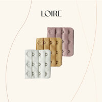 Móc Nối Áo Ngực Loirechic MC0102 - Loại móc 3 cài - Đen