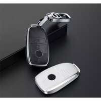 MÓC ỐP KHOÁ MERCEDES da bò khung nhôm AI cao cấp
